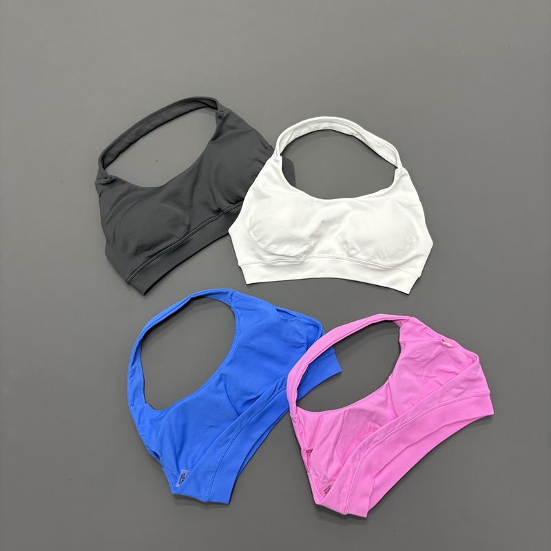 T Shirt Bra Seamless - Бесшовный спортивный бюстгальтер HISTELLO с открытой
