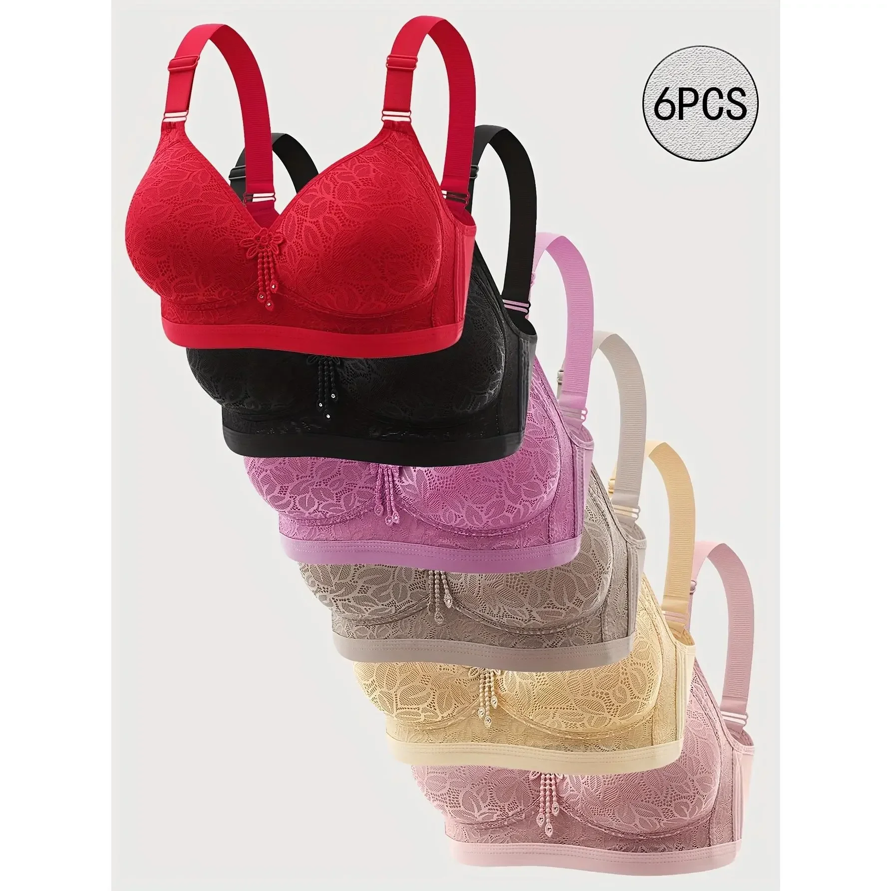 6 шт. бесшовных бюстгальтеров  – обзор и цена T Shirt Bra Seamless