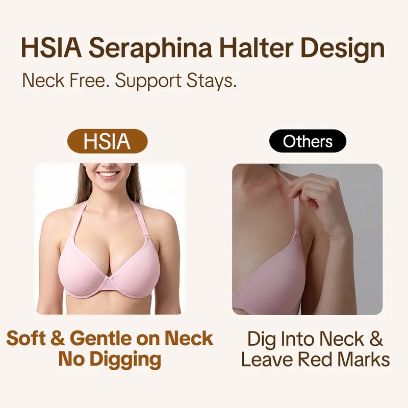 Бюстгальтер-минимайзер HSIA Se – обзор и цена Underwire Bra Padded