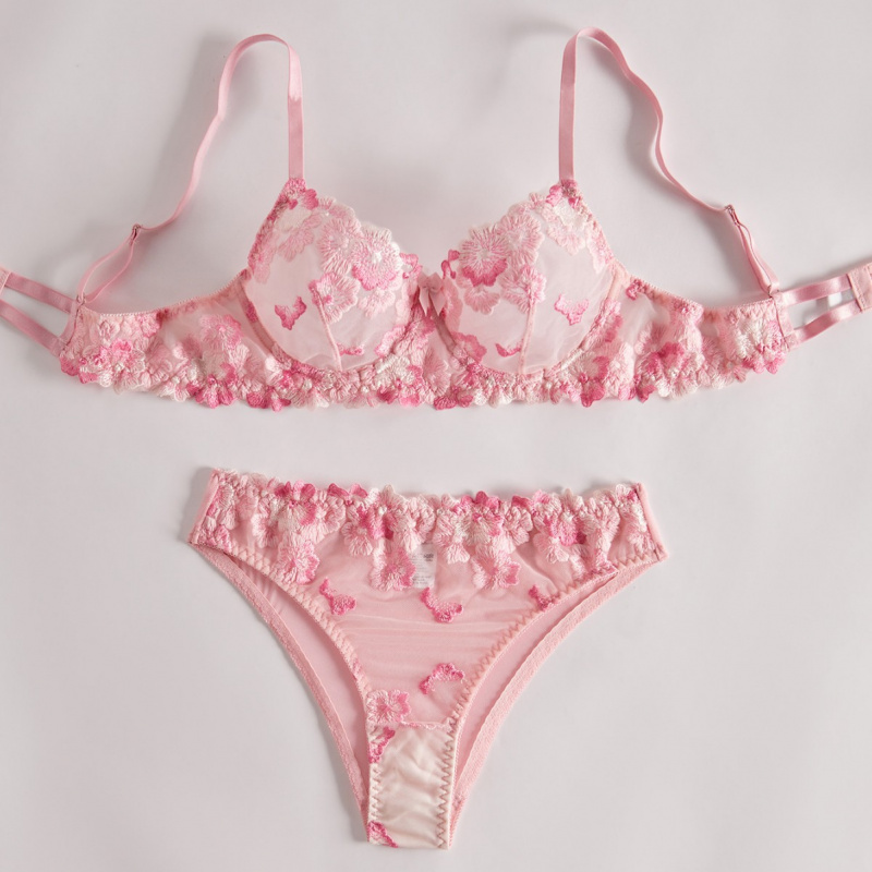 Комплект бикини-белья с прозра – обзор и цена Sheer Bra Lace